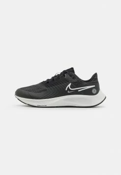 Nike Performance SHIELD - Neutral Running Shoes - Black/platinum Tint/dark Smoke Grey/light Smoke Grey/metallic Silver