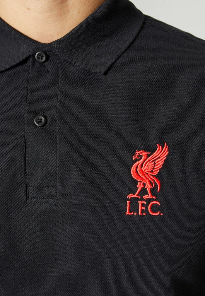 Nike Performance LIVERPOOL FC AWAY - Polo Shirt - Black/siren Red 6 Nike Performance LIVERPOOL FC AWAY - Polo Shirt - Black/siren Red - Image 6