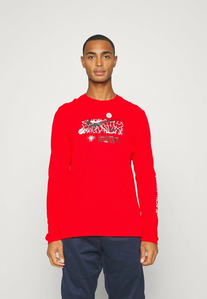 Nike Performance TEE WILD CLASH - Long Sleeved Top - Light Crimson 1 Nike Performance TEE WILD CLASH - Long Sleeved Top - Light Crimson