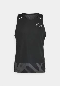 Nike Performance RISE TANK - Top - Black/silver -Nike Performance store 9b15bb029f5445d4897d5be93b8ad9d2