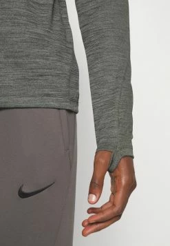 Nike Performance ACADEMY HOODIE - Long Sleeved Top - Cargo Khaki/summit White -Nike Performance store 9b8403c7e7884db1a4fa59750f2f7b33