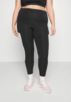 Nike Performance AIR PLUS - Leggings - Black/white