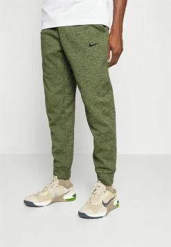 Nike Performance PANT TAPER - Tracksuit Bottoms - Rough Green/htr/alligator/(black)