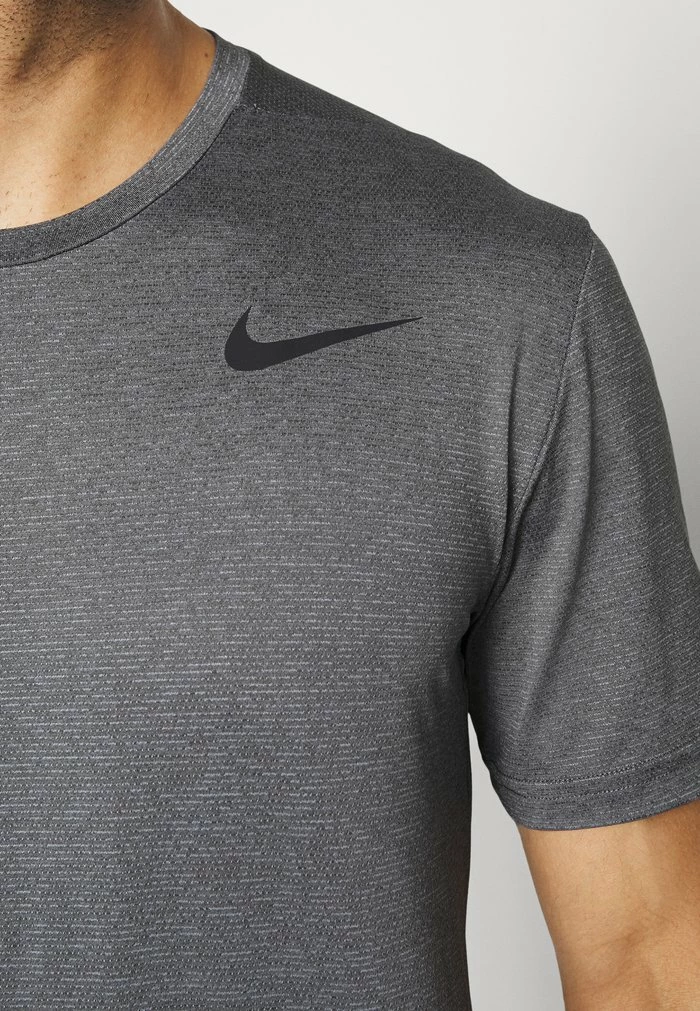 Nike Performance STATIC - Sports T-shirt - Iron Grey/light Smoke Grey/heather/black 5 Nike Performance STATIC - Sports T-shirt - Iron Grey/light Smoke Grey/heather/black - Image 5