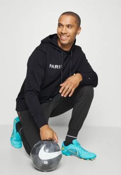 Nike Performance PARIS GERMAIN HOODIE - Club Wear - Oil Grey/white -Nike Performance store 9bebc05d0987451fbed0fb2424db6662