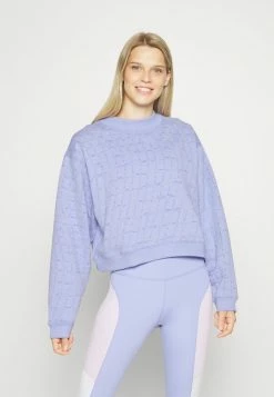 Nike Performance LUXE COZY CREW - Sweatshirt - Light Thistle