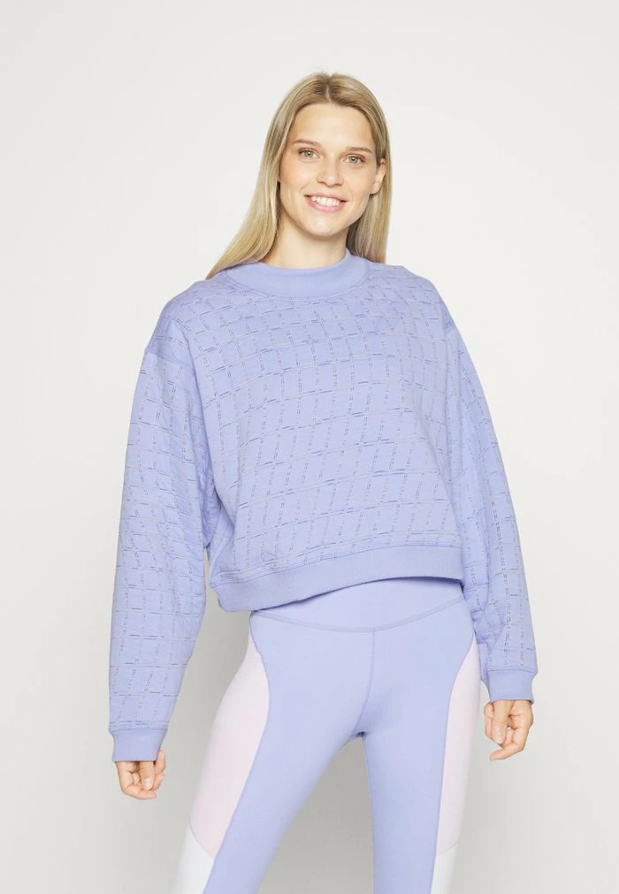 Nike Performance LUXE COZY CREW - Sweatshirt - Light Thistle 1 Nike Performance LUXE COZY CREW - Sweatshirt - Light Thistle