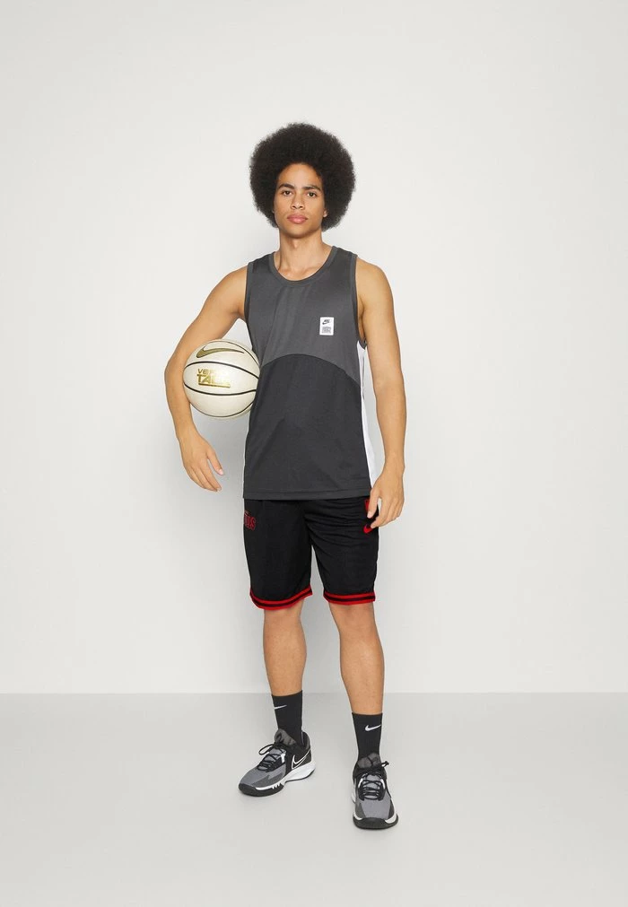 Nike Performance NBA CHICAGO BULLS - Shorts - Black/university Red/black 2 Nike Performance NBA CHICAGO BULLS - Shorts - Black/university Red/black - Image 2