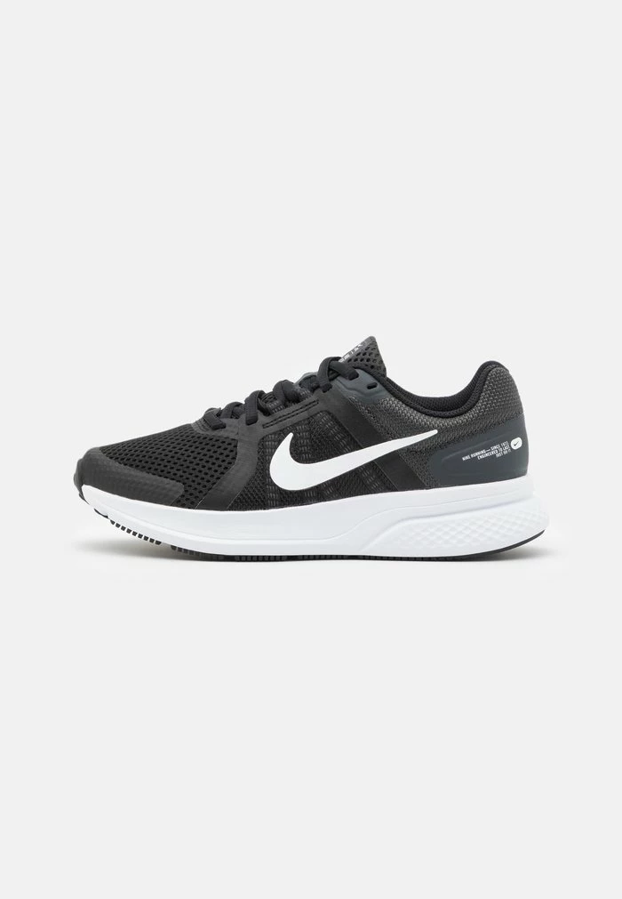 Nike Performance W RUN SWIFT 2 - Neutral Running Shoes - Black/white/dark Smoke Grey 1 Nike Performance W RUN SWIFT 2 - Neutral Running Shoes - Black/white/dark Smoke Grey