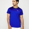 Nike Performance ADVANTAGE - Sports T-shirt - Lapis/black/white