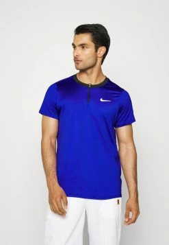 Nike Performance ADVANTAGE - Sports T-shirt - Lapis/black/white