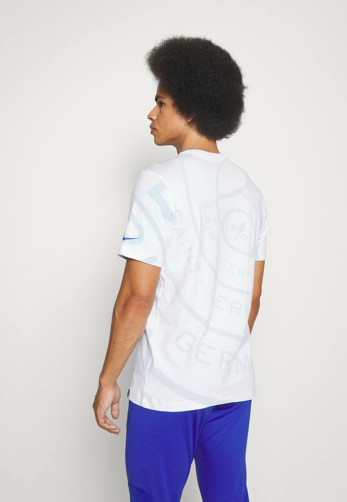 Nike Performance PARIS ST GERMAIN VOICE TEE - Club Wear - White 3 Nike Performance PARIS ST GERMAIN VOICE TEE - Club Wear - White - Image 3