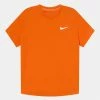 Nike Performance VICTORY - Basic T-shirt - Magma Orange/white