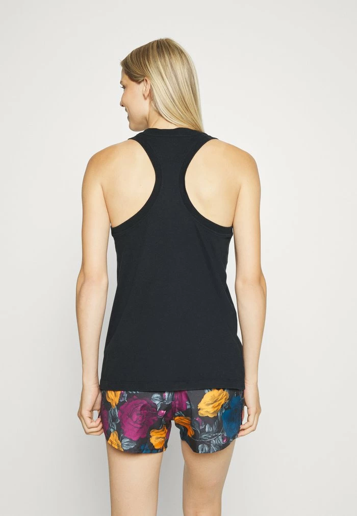 Nike Performance TANK ONE - Top - Black 3 Nike Performance TANK ONE - Top - Black - Image 3