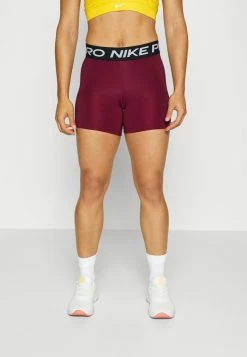 Nike Performance 365 SHORT - Leggings - Dark Beetroot/black/white