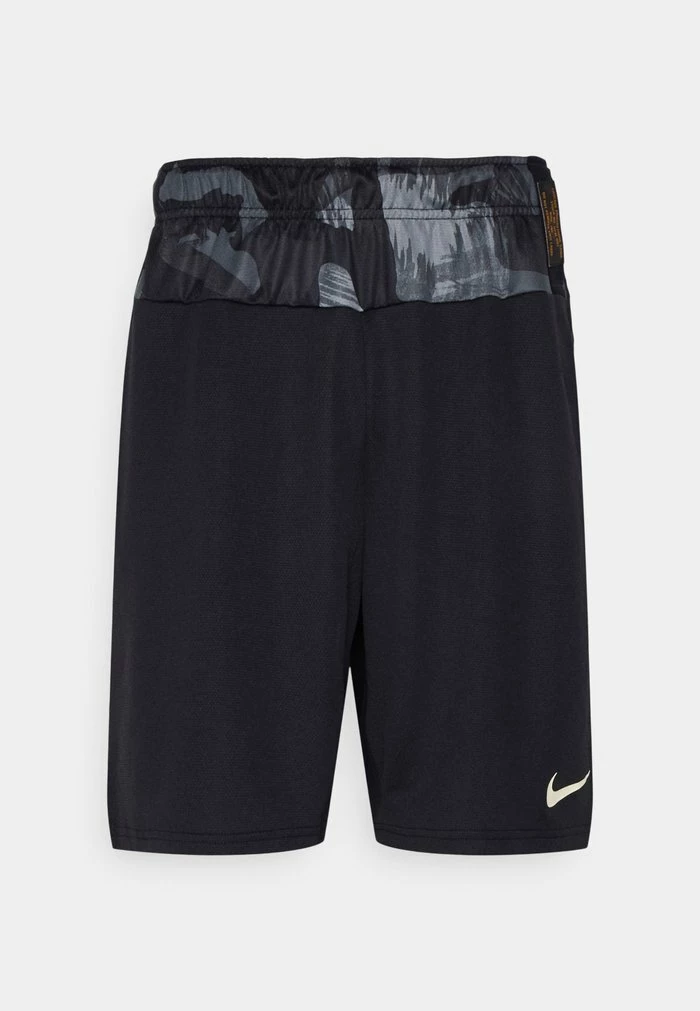 Nike Performance KNIT SHORT - Shorts - Black/black/(coconut Milk) 4 Nike Performance KNIT SHORT - Shorts - Black/black/(coconut Milk) - Image 4