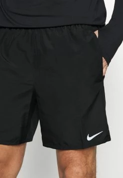 Nike Performance CHALLENGER SHORT - Sports Shorts - Black/silver -Nike Performance store 9dde931078954e28bd21f5fca38c63ea