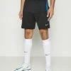 Nike Performance FC BARCELONA STRIKE SHORT - Sports Shorts - Black/signal Blue/dark Steel Grey