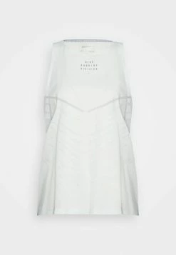 Nike Performance RUN TANK - Top - Barely Green/black