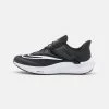 Nike Performance AIR ZOOM PEGASUS FLYEASE - Neutral Running Shoes - Black/white/dark Smoke Grey
