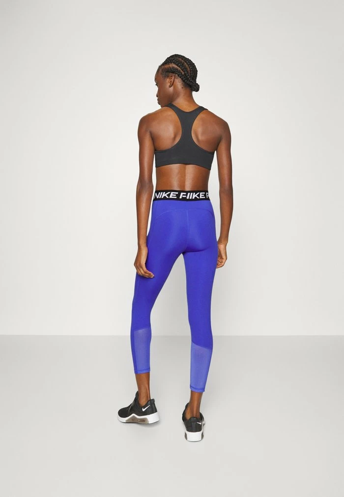 Nike Performance 365 CROP - Leggings - Lapis/black/white 3 Nike Performance 365 CROP - Leggings - Lapis/black/white - Image 3