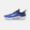 Nike Performance COURT ZOOM NXT CLAY - Clay Court Tennis Shoes - Lapis/white/obsidian/bright Crimson