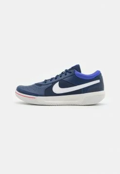 Nike Performance COURT ZOOM LITE 3 CLAY - Clay Court Tennis Shoes - Midnight Navy/white/phantom/lapis
