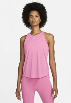 Nike Performance W NK ONE DF STD TANK - Top - Pinksicle/white
