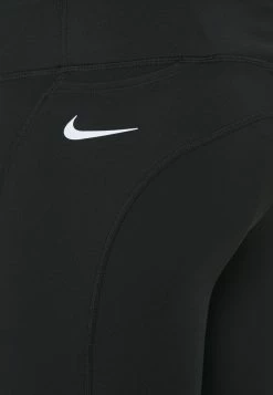 Nike Performance FAST CROP PLUS - Leggings - Black/reflective Silver -Nike Performance store a07fce4b2e9840cfa925f8345efa9d57