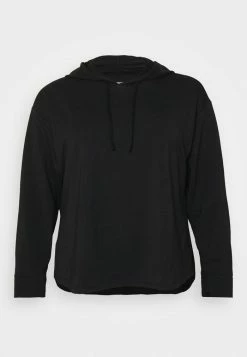 Nike Performance HOODIE PLUS - Hoodie - Black/iron Grey