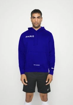 Nike Performance PARIS ST GERMAIN CLUB HOODIE - Zip-up Sweatshirt - Old Royal/white