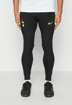 Nike Performance TOTTENHAM HOTSPURS STRIKE ELITE PANT - Club Wear - Black/volt