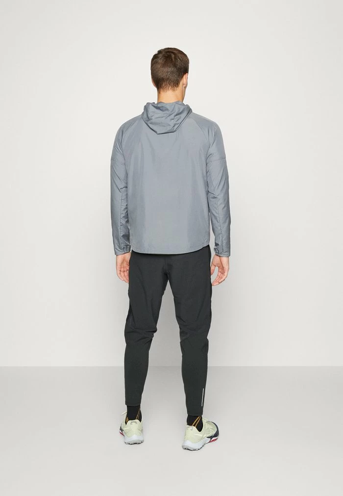 Nike Performance RUN - Tracksuit Bottoms - Black/silver 3 Nike Performance RUN - Tracksuit Bottoms - Black/silver - Image 3