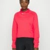 Nike Performance RUN MIDLAYER - Long Sleeved Top - Lt Fusion Red/black