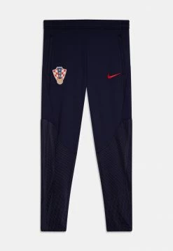 Nike Performance CROATIA Y NK DF STRIKE PANT KPZ UNISEX - Tracksuit Bottoms - Blackened Blue/university Red