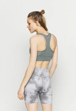 Nike Performance BRA - Medium Support Sports Bra - Smoke Grey -Nike Performance store a38d10d5a58541709830bf63de051d5c
