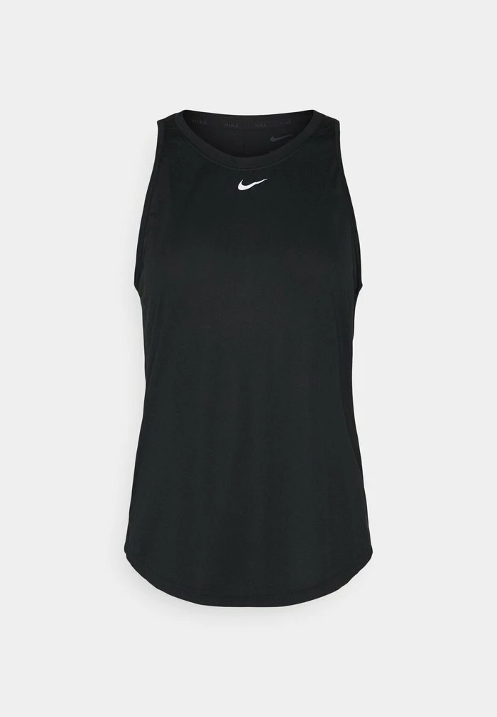 Nike Performance W NK ONE DF STD TANK - Top - Black/white 1 Nike Performance W NK ONE DF STD TANK - Top - Black/white