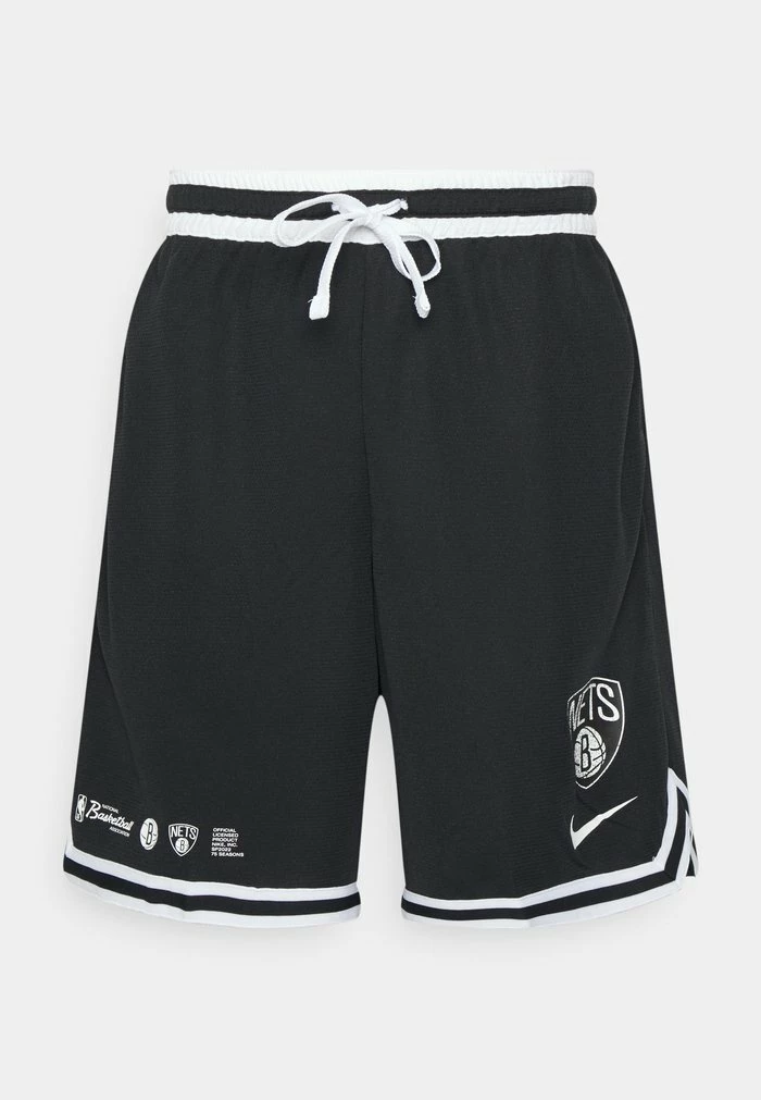 Nike Performance NBA BROOKLYN NETS DNA SHORT - Club Wear - Black/white 1 Nike Performance NBA BROOKLYN NETS DNA SHORT - Club Wear - Black/white