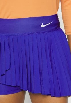Nike Performance COURT ADVANTAGE SKIRT PLEATED - Sports Skirt - Lapis/white -Nike Performance store a3f52a06c4ce4a7a8e2fc29796e4ce92