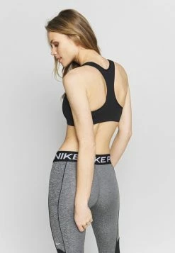 Nike Performance BRA - Medium Support Sports Bra - Black -Nike Performance store a43d2010dad2464c80c8217980b2396a