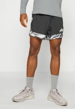 Nike Performance TRAIL - Sports Shorts - Black/dark Smoke Grey/white -Nike Performance store a464de8003f94f05b54ac1e36e81ae0c