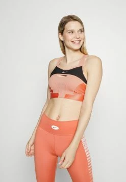 Nike Performance ALPHA BRA - High Support Sports Bra - Madder Root/lt Madder Root/atmosphere