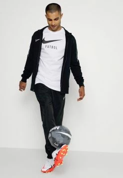 Nike Performance TEE - Print T-shirt - White/black -Nike Performance store a5c51319522a44fd9095a3519648d420