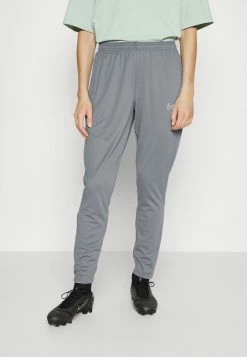 Nike Performance ACADEMY PANT - Tracksuit Bottoms - Smoke Grey/white