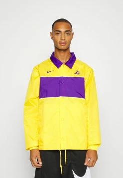 Nike Performance NBA LOS ANGELES LAKERS LIGHTWEIGHT JACKET - Training Jacket - Amarillo/field Purple/white/field Purple