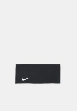 Nike Performance DRI FIT HEADBAND UNISEX - Sweatband - Black/silver