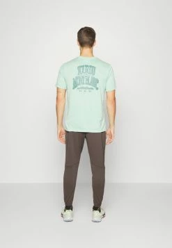 Nike Performance TRAIL PANT - Tracksuit Bottoms - Ironstone/laser Blue/enamel Green -Nike Performance store a7499127af8b442099abe94d96ecd491