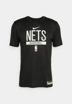 Nike Performance NBA BROOKLYN NETS PRACTICE TEE - Sports T-shirt - Black -Nike Performance store a75aa948d36e47dd81e470ee46b7f461
