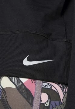 Nike Performance ELEMENT CREW - Sweatshirt - Black/silver -Nike Performance store a76de93bb6e14822b5b6dfff7221df79