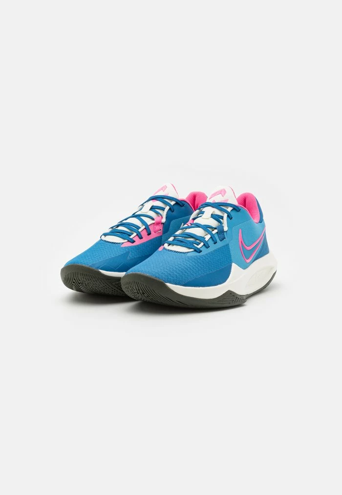 Nike Performance PRECISION 6 - Basketball Shoes - Dutch Blue/pinksicle/dark Marina Blue/sail 2 Nike Performance PRECISION 6 - Basketball Shoes - Dutch Blue/pinksicle/dark Marina Blue/sail - Image 2